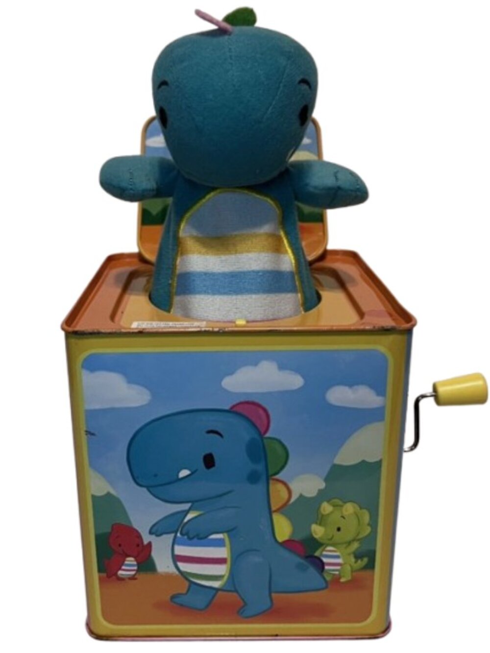 Baby Dino Jack in the Box Plays Pop Goes the Weasel (2019) Dinosaur